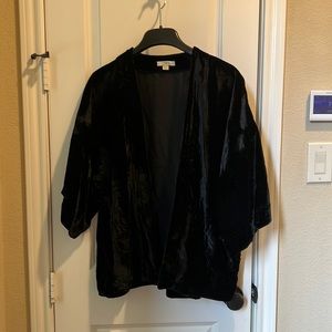 Velvet kimono